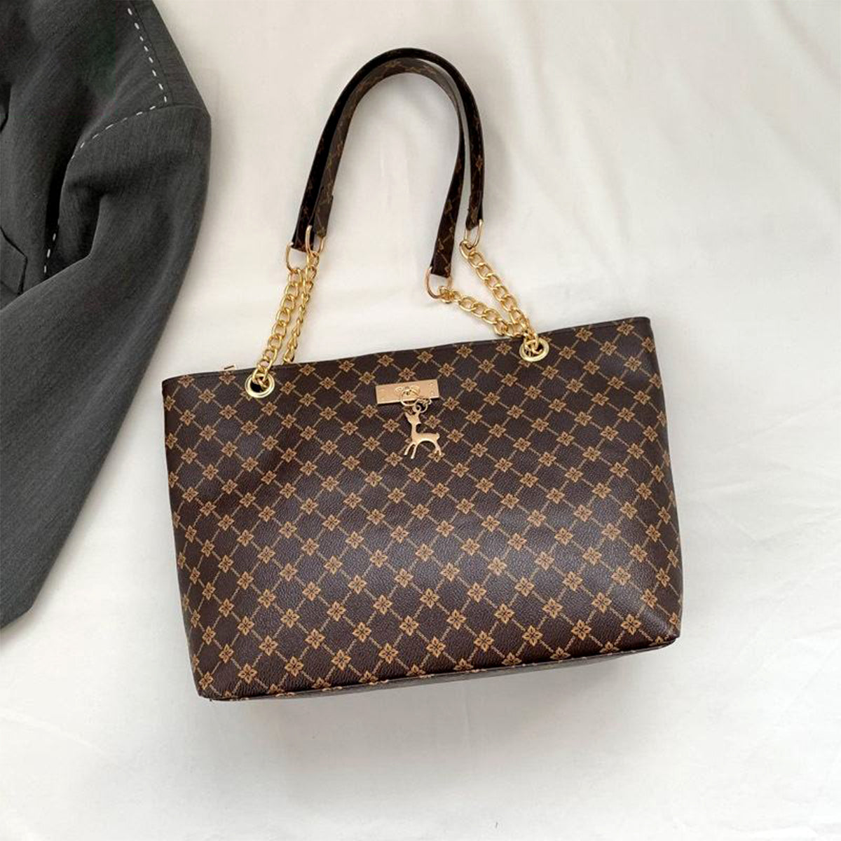 Casual Printed Tote Bag