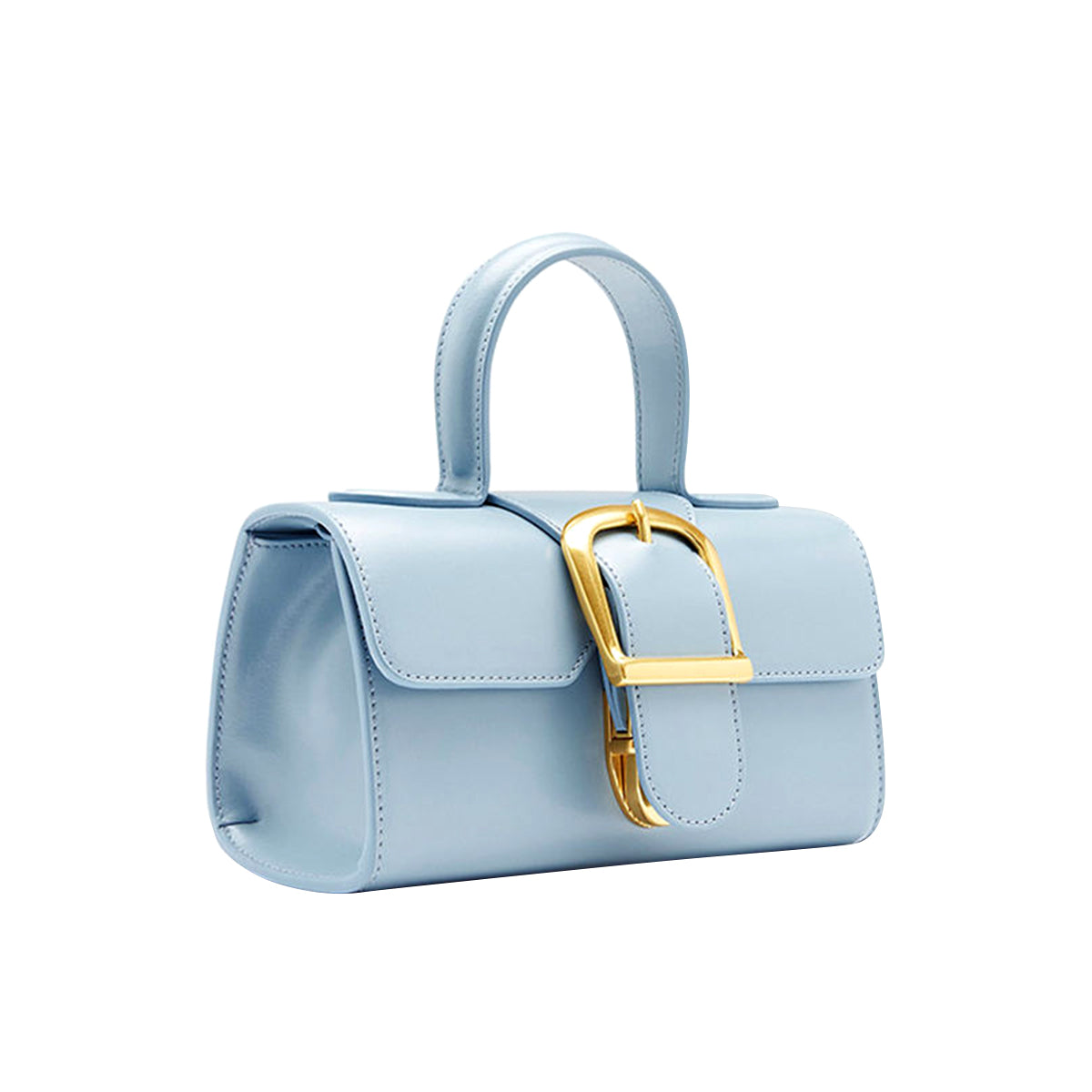 Fashionable Blue Handbag