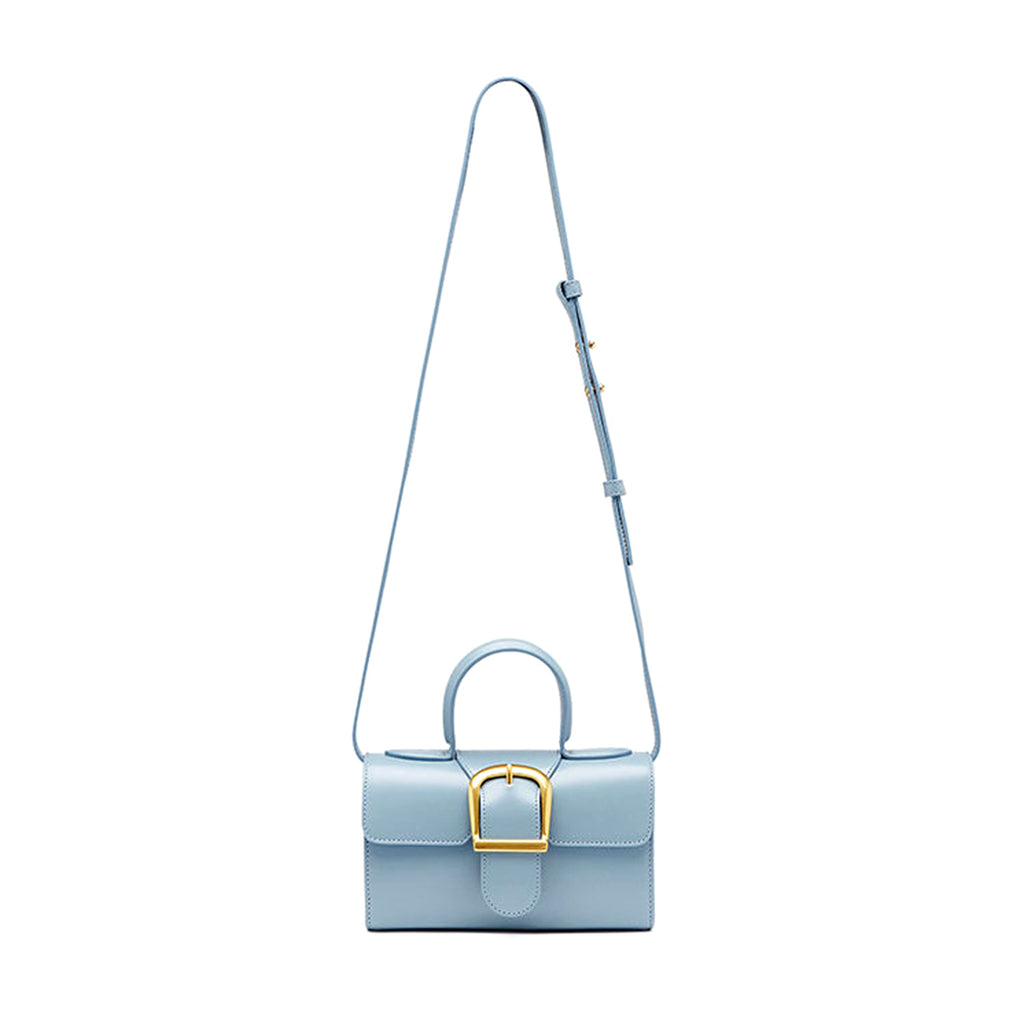 Fashionable Blue Handbag