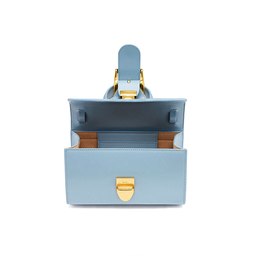 Fashionable Blue Handbag