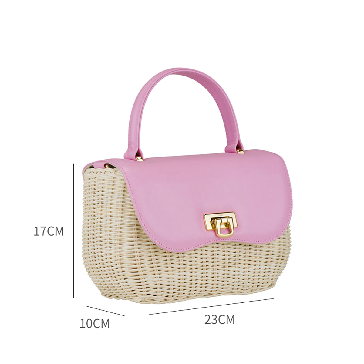 Luxury Women's Straw Beach Bag