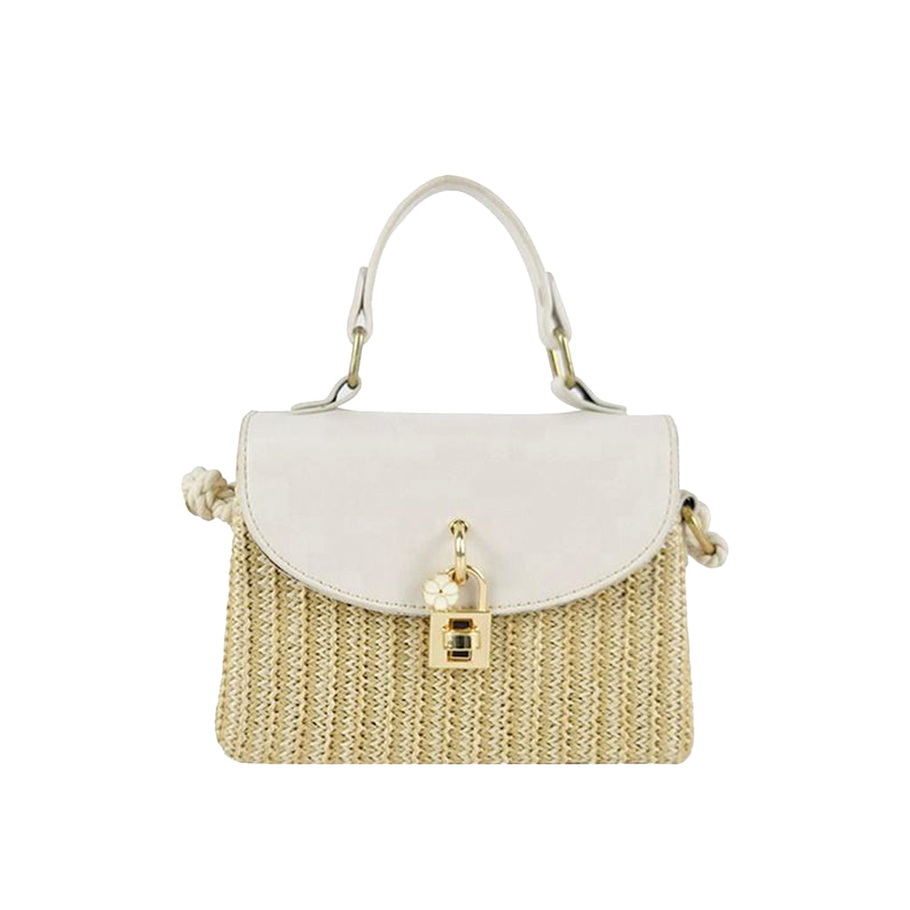 Mini Straw Woven Beach Bag