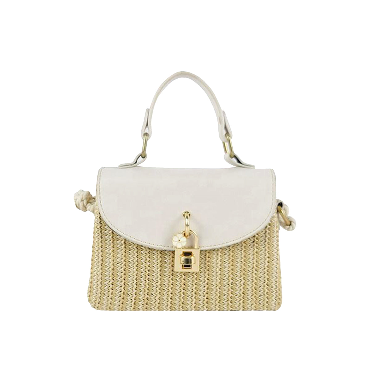 Mini Straw Woven Beach Bag