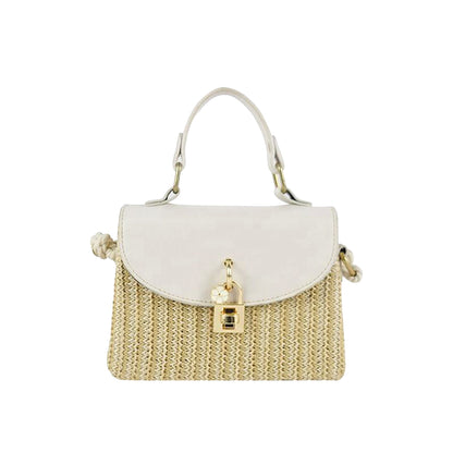 Mini Straw Woven Beach Bag