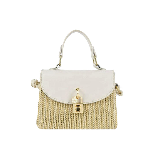 Mini Straw Woven Beach Bag