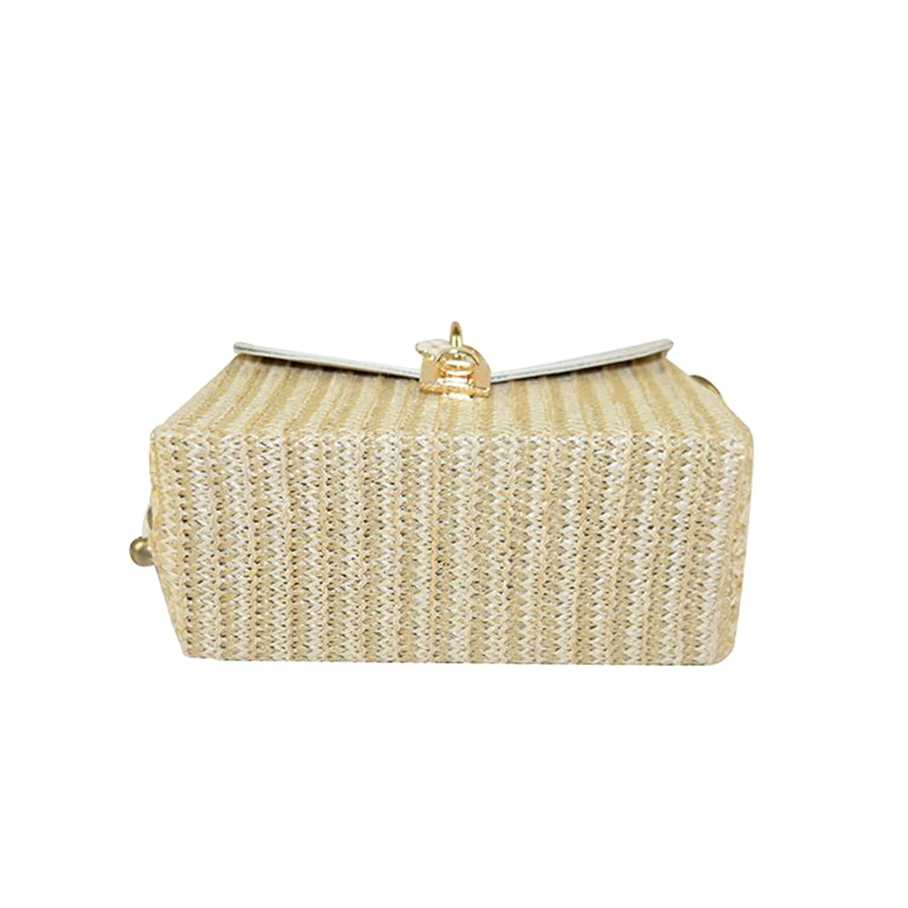 Mini Straw Woven Beach Bag