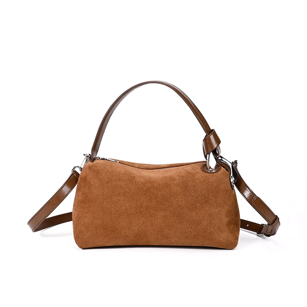 Fashion Suede Leather Handbag