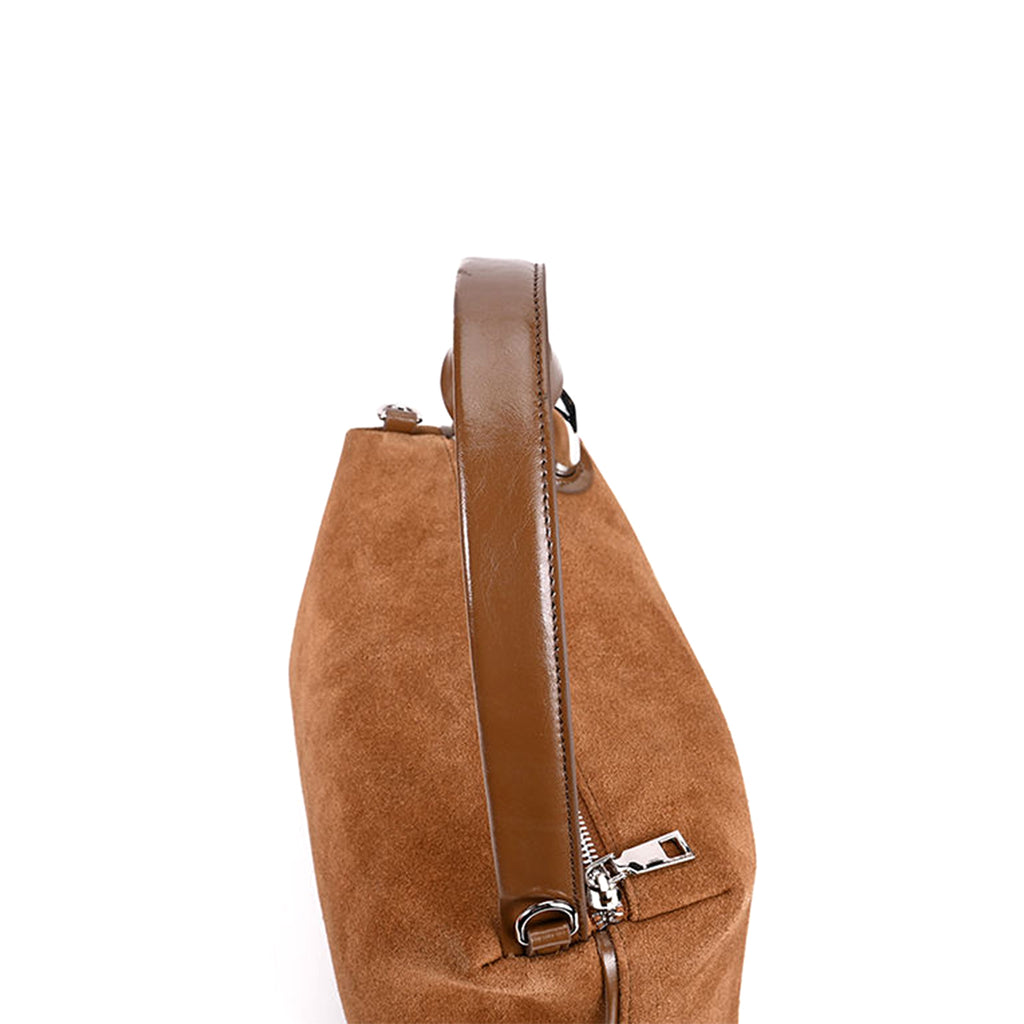 Fashion Suede Leather Handbag
