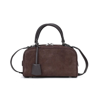 Suede Leather Handbag
