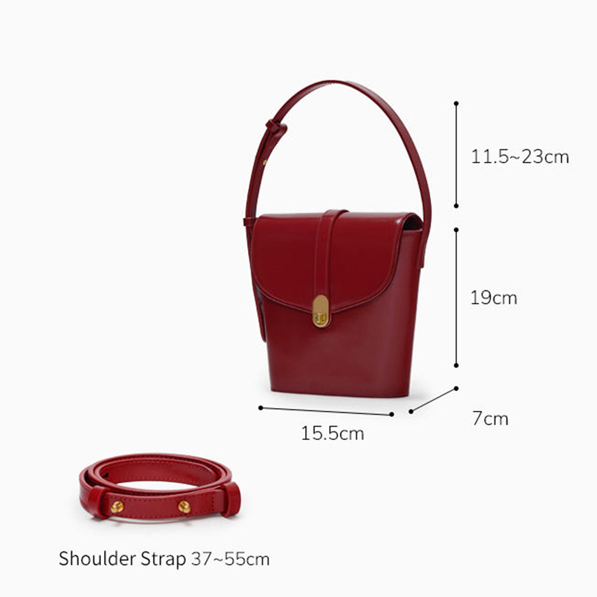 Women's Mini Bucket Bag