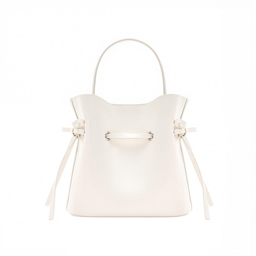 Elegant Drawstring Bucket Bag