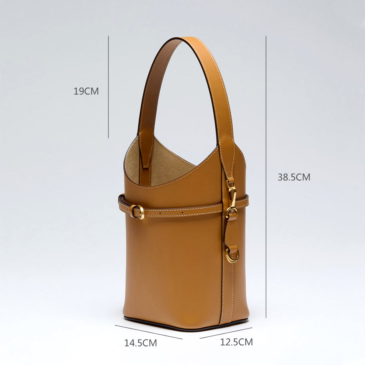 Vegan Leather Women’s Bucket Bag