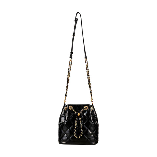 Trendy Chain Bucket Bag