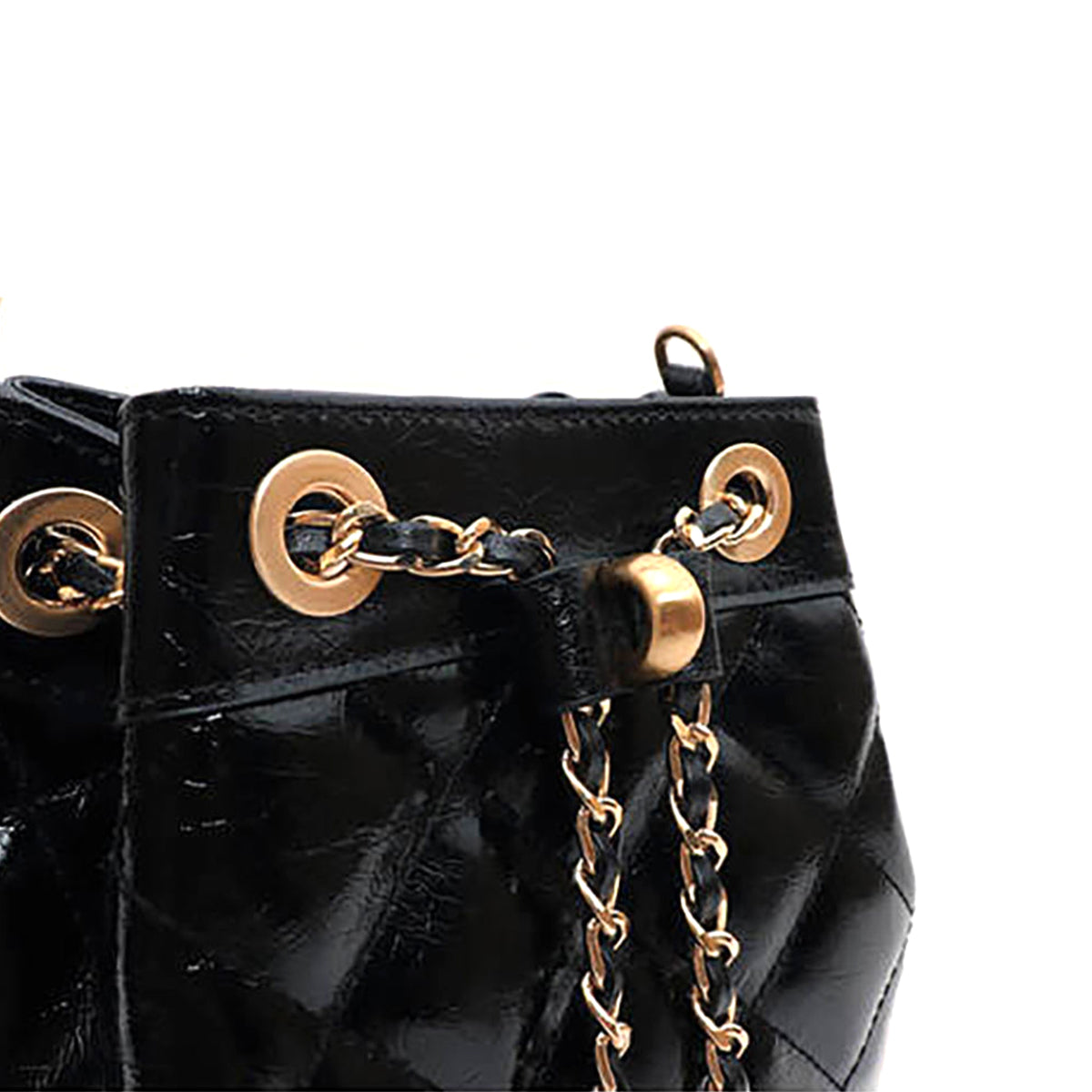 Trendy Chain Bucket Bag