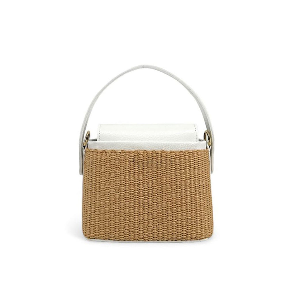 Fashion Woven Straw Bucket Bag