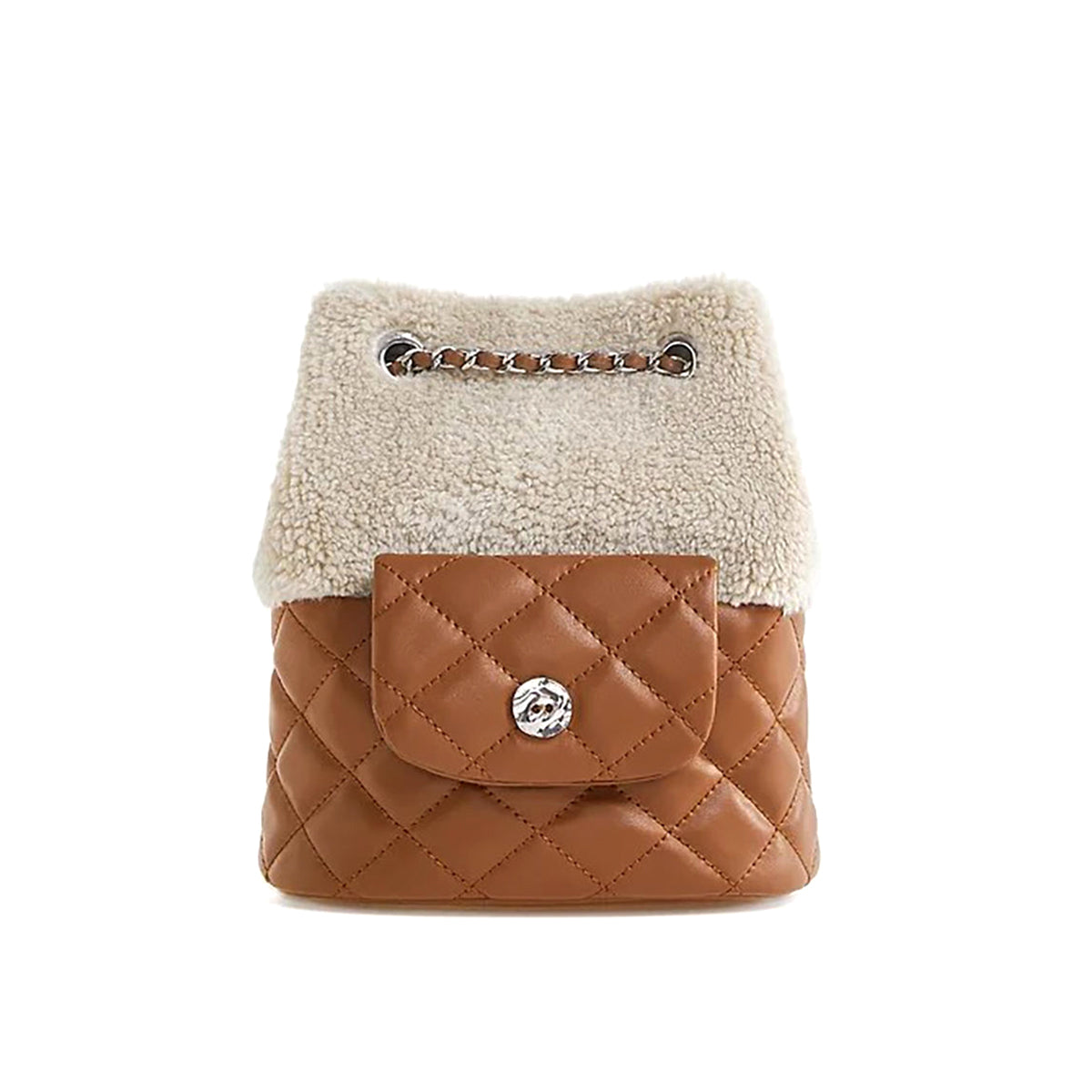 Fashion Plush Bucket Bag