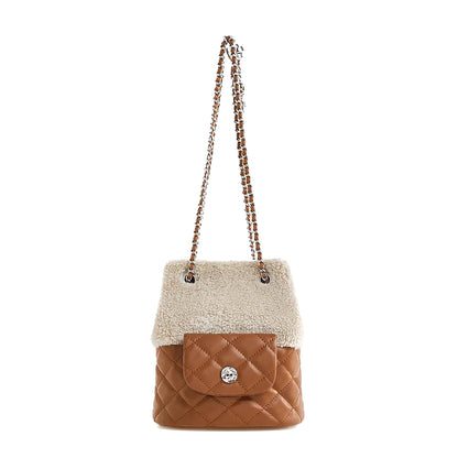 Fashion Plush Bucket Bag