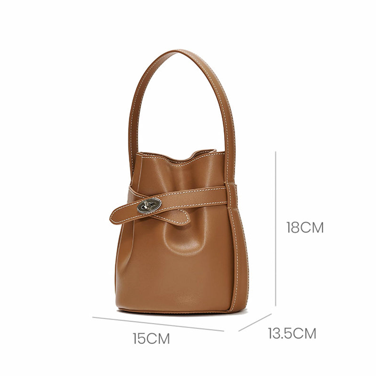 PU Mini Bucket Bag