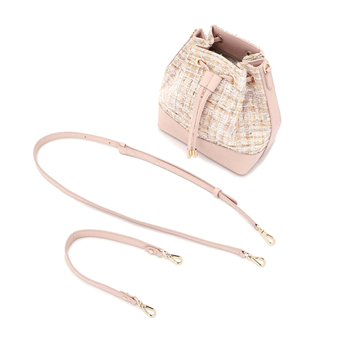 Mini Chanel-Style Bucket Bag