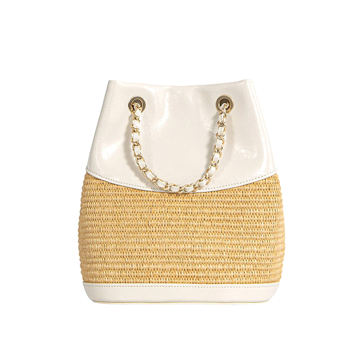 Woven Bucket Bag