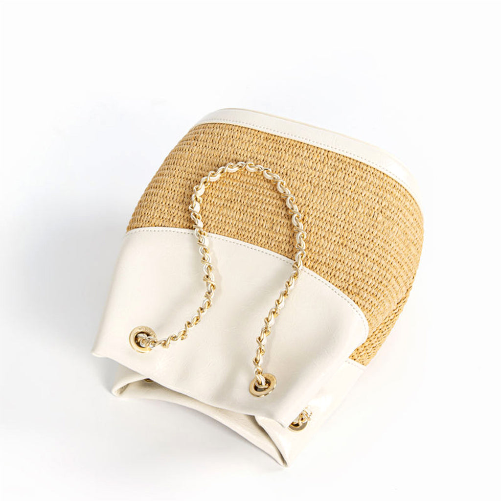 Woven Bucket Bag