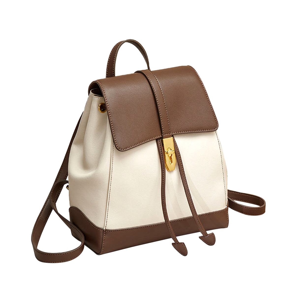 Colorblock Drawstring Backpack