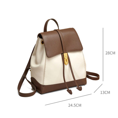 Colorblock Drawstring Backpack