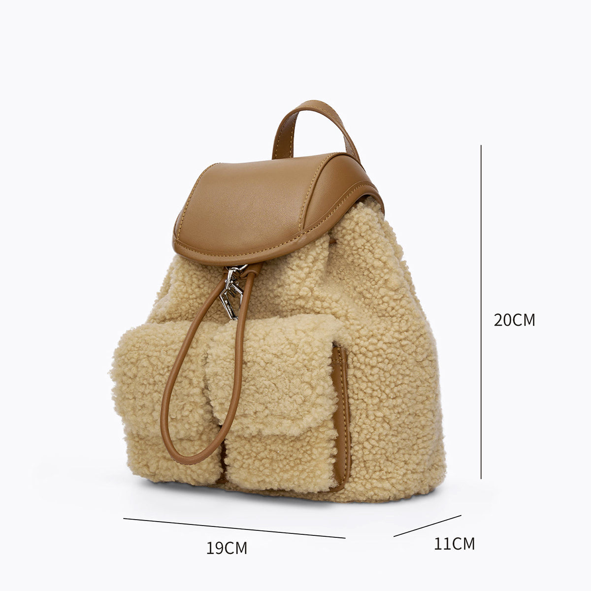 Mini Plush Women’s Backpack