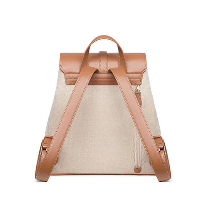 Luxury Flap Drawstring Backpack