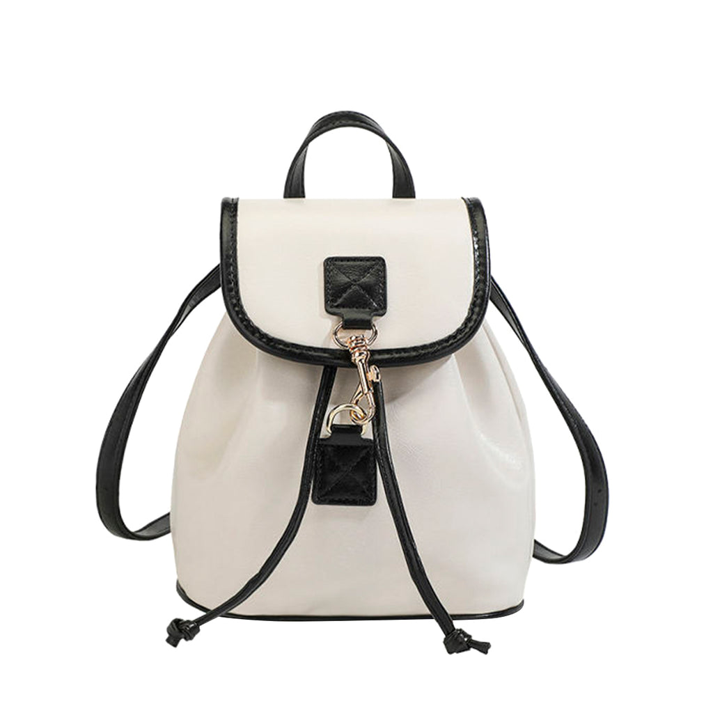 Classic Two-Tone Flap Women’s Backpack