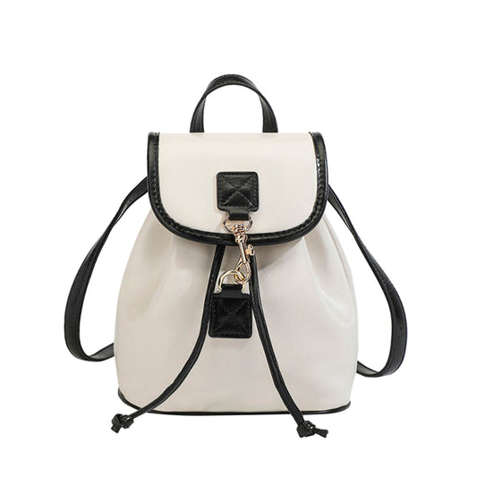 Classic Two-Tone Flap Women’s Backpack