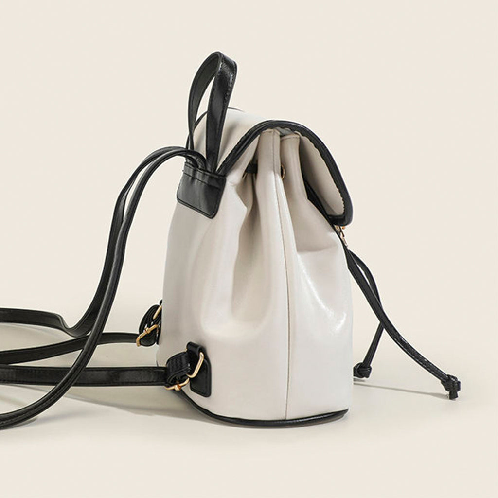 Classic Two-Tone Flap Women’s Backpack