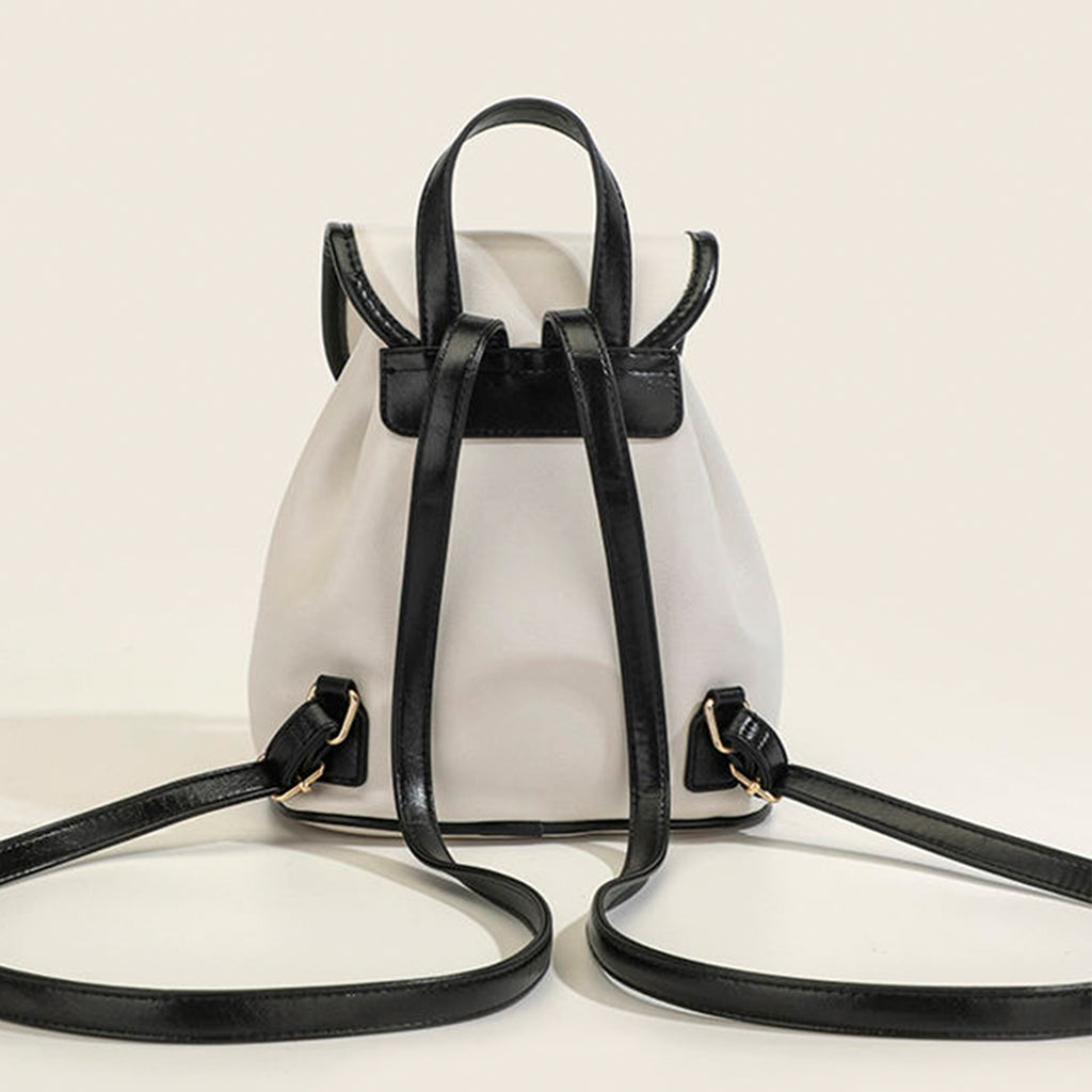 Classic Two-Tone Flap Women’s Backpack