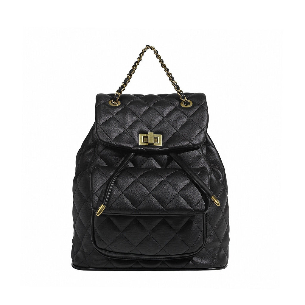 Fashion Quilted Drawstring Backpack