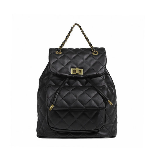 Fashion Quilted Drawstring Backpack