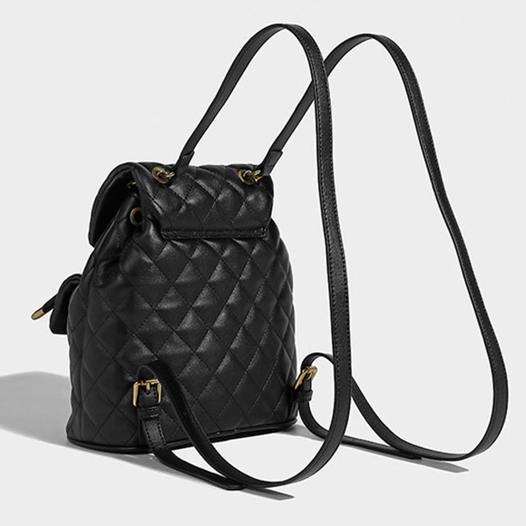 Fashion Quilted Drawstring Backpack