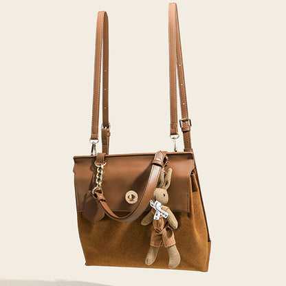 PU Soft Leather Matte Backpack