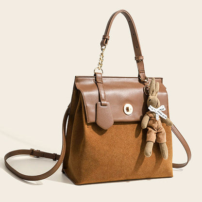 PU Soft Leather Matte Backpack