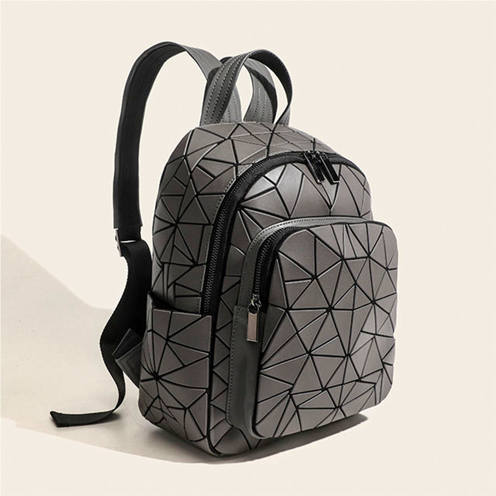 Diamond Grid Backpack