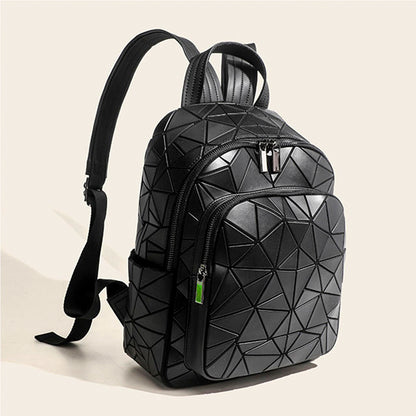 Diamond Grid Backpack