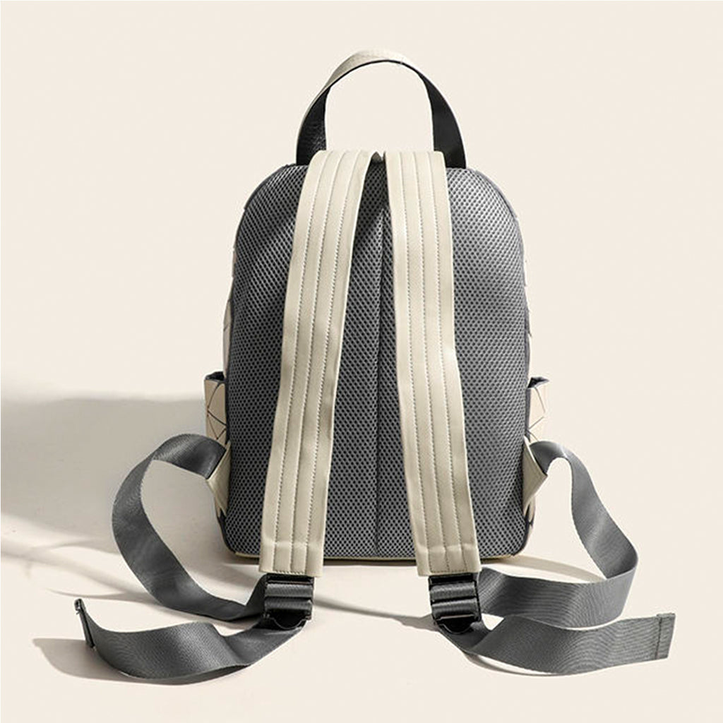 Diamond Grid Backpack