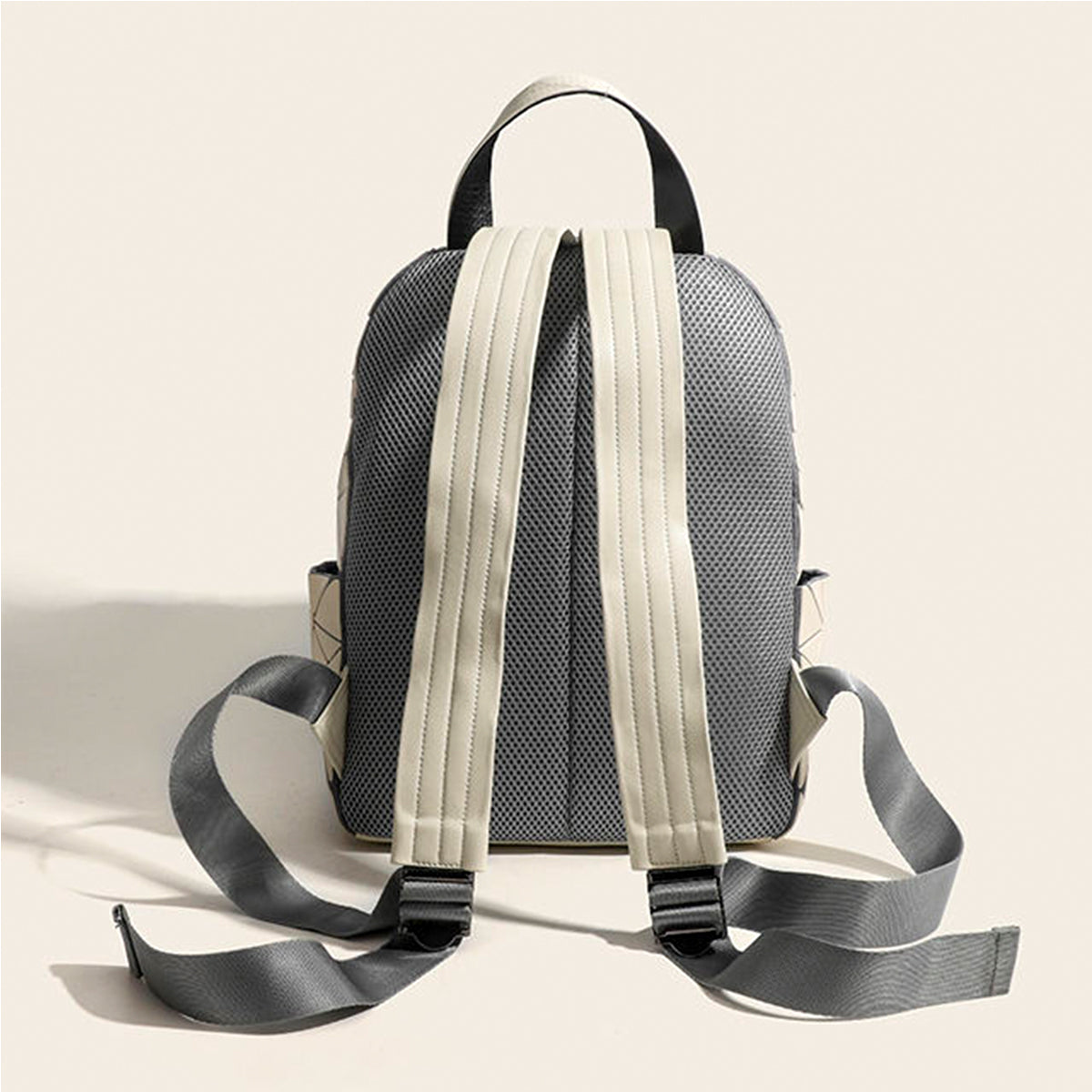 Diamond Grid Backpack