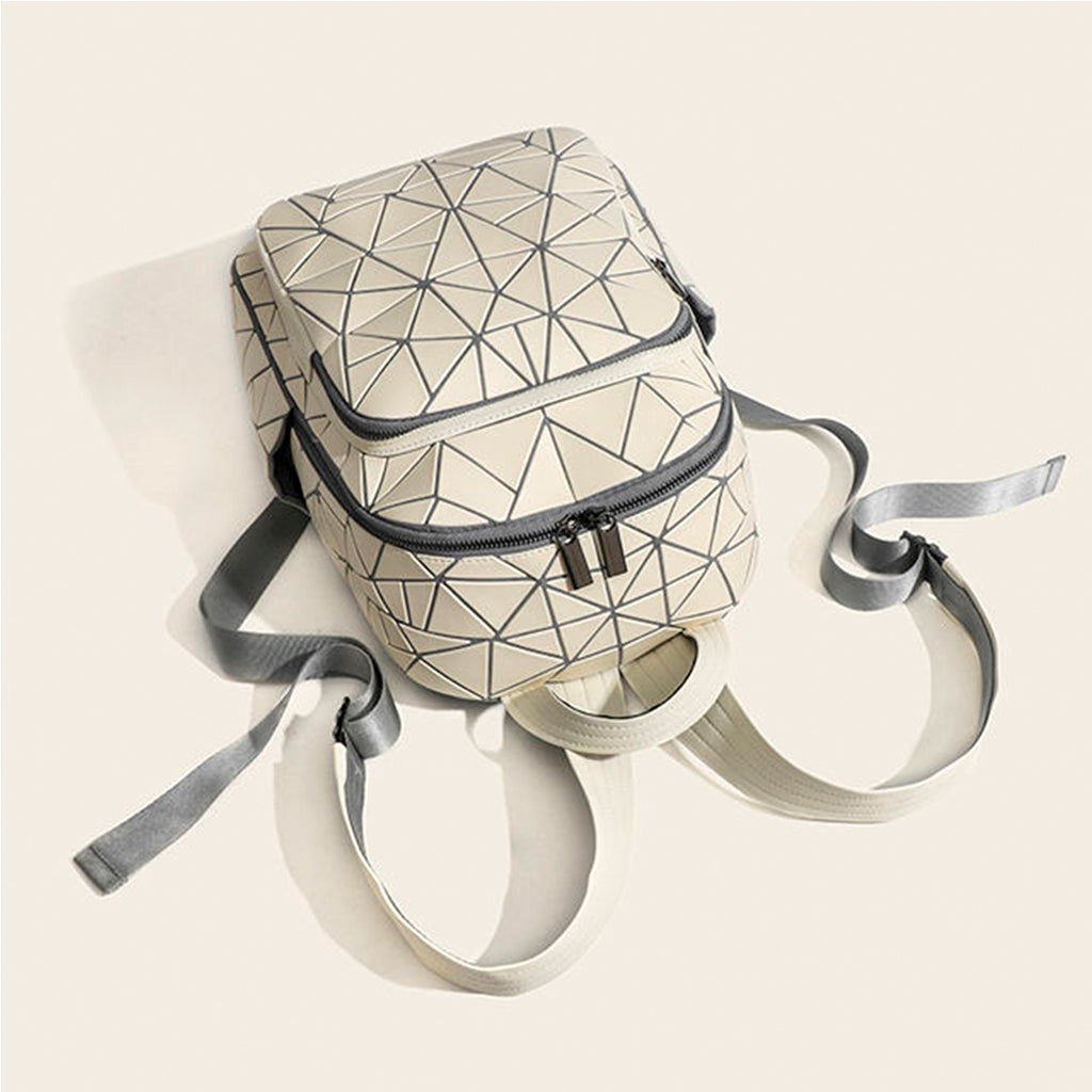 Diamond Grid Backpack