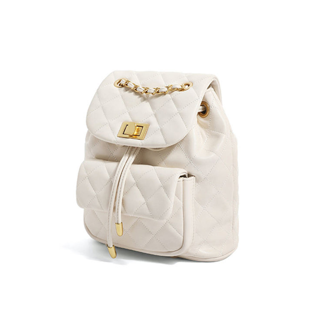 Small Chain Drawstring Backpack