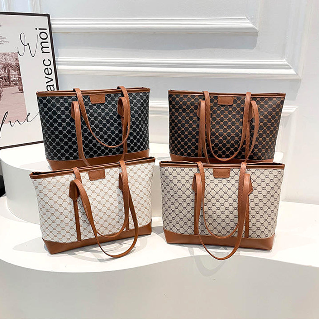 Vintage Monogram Tote Bag