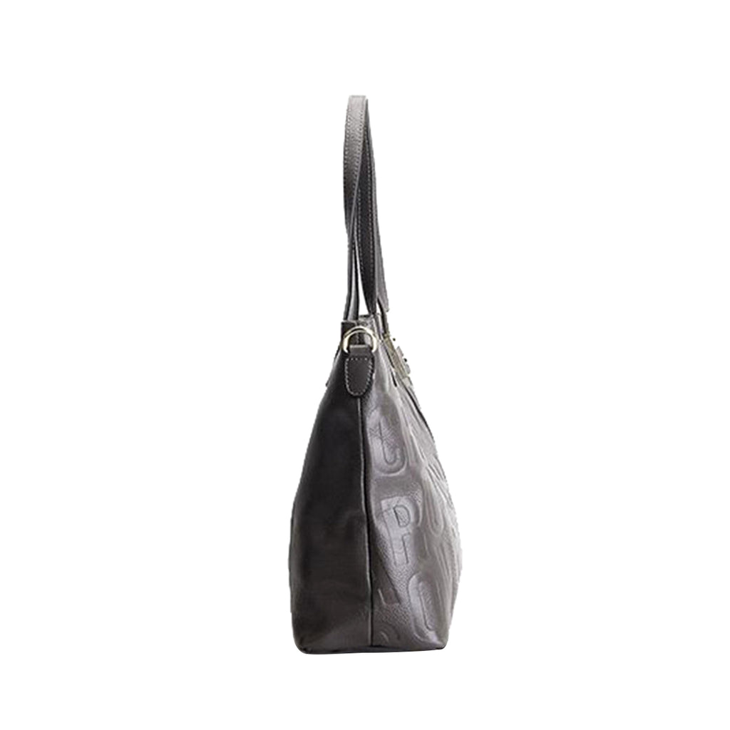 Embossed PU Leather Tote Bag