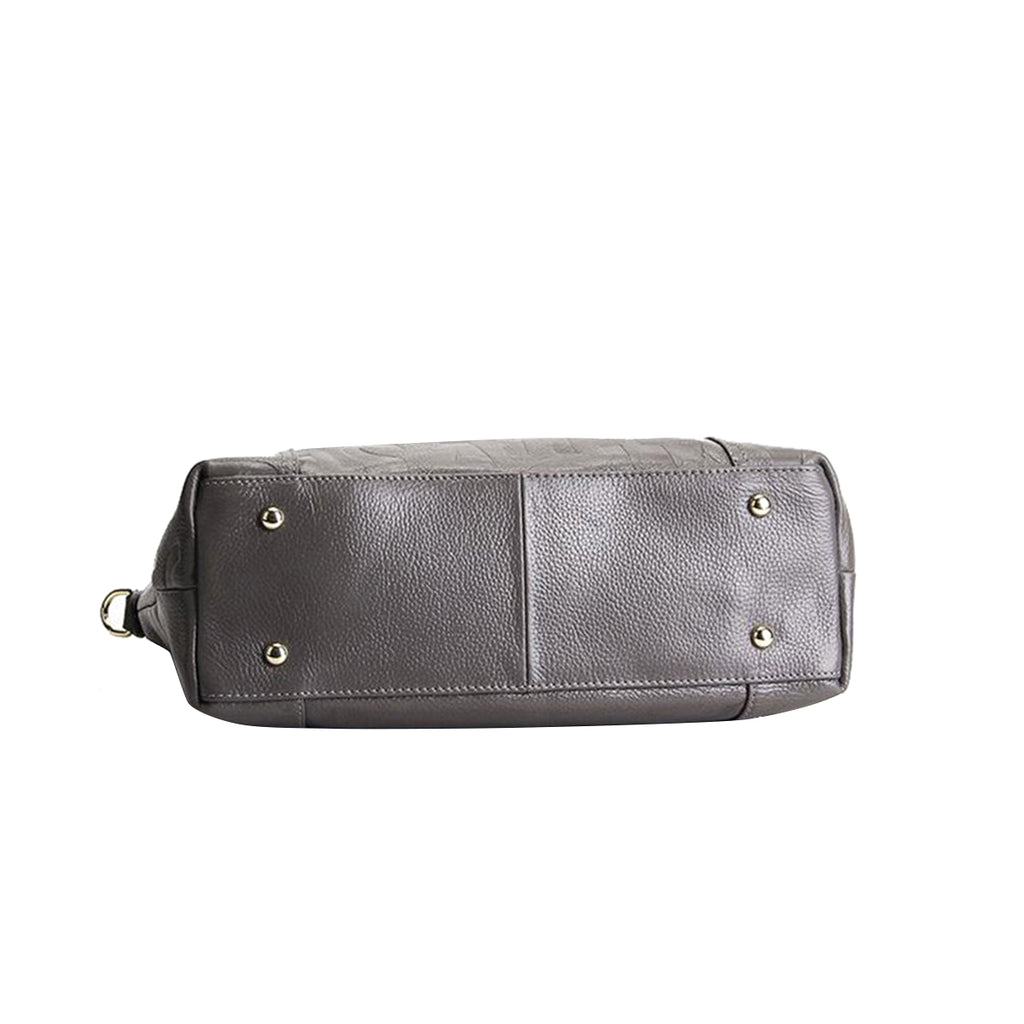 Embossed PU Leather Tote Bag