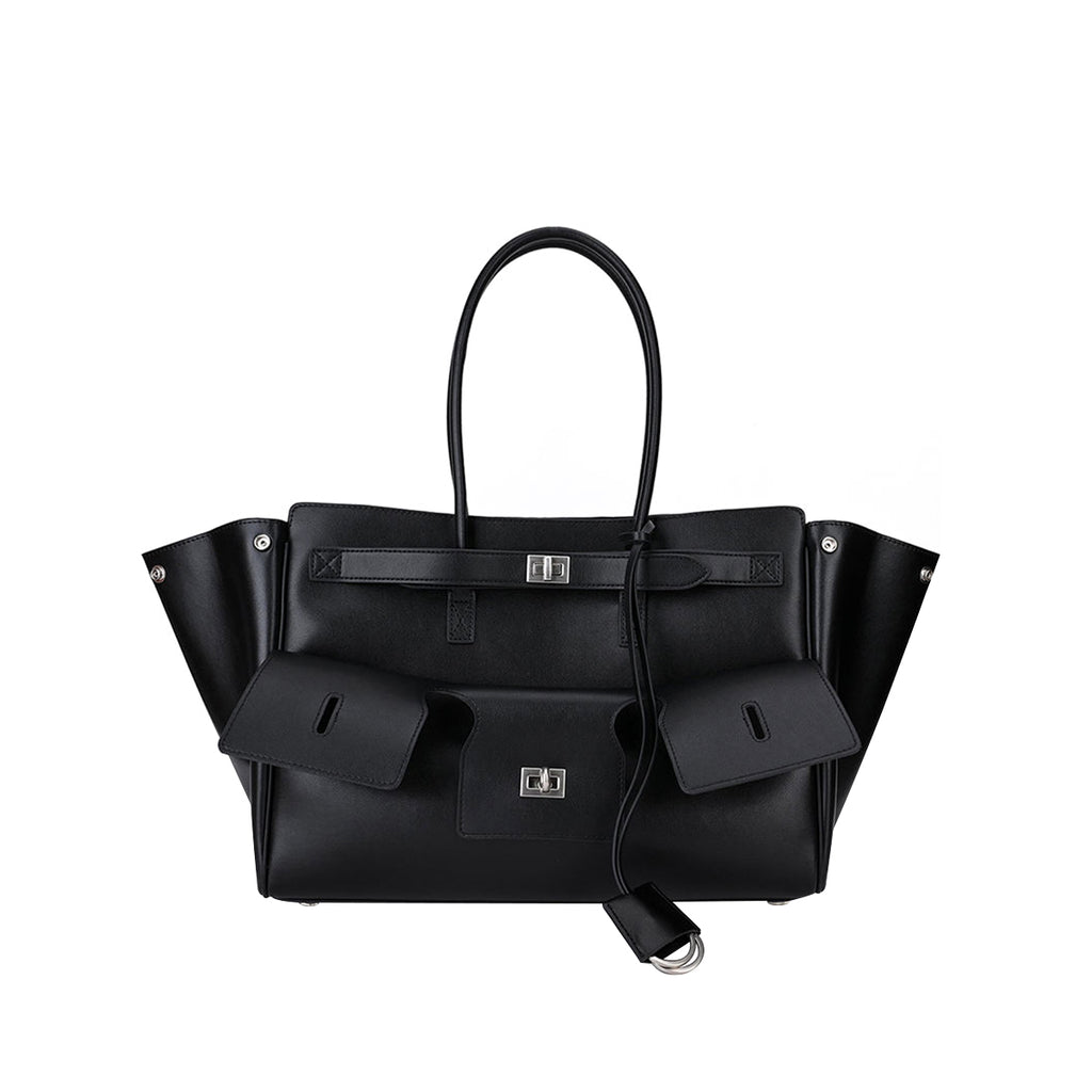 Multi-Pocket Tote Bag