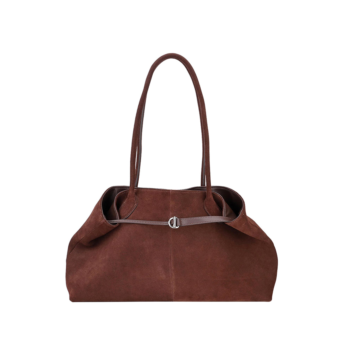 Suede Leather Tote Bag