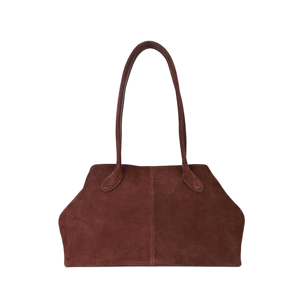 Suede Leather Tote Bag